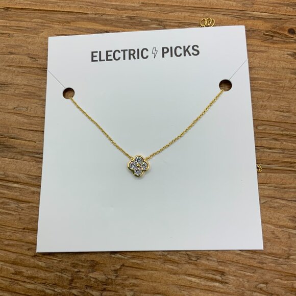Electric Picks Gold Plated Camilla Pendant Necklace - Picture 2 of 5